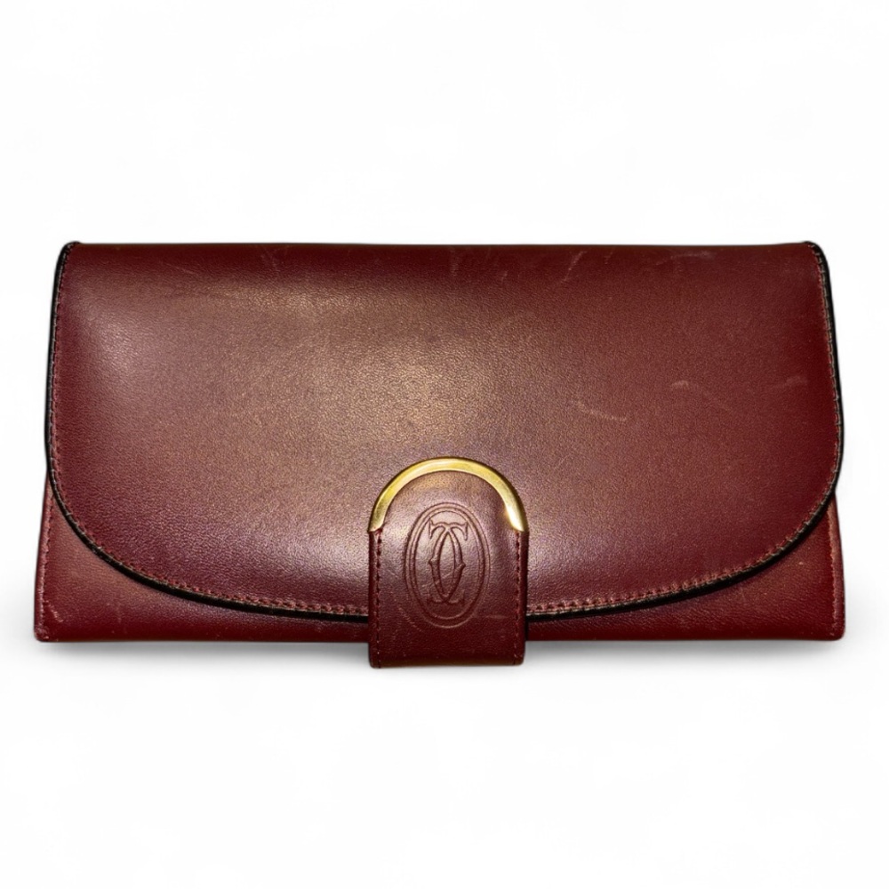 Cartier Long Kisslock Wallet